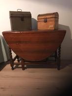 Antieke gateleg tafel, Ophalen