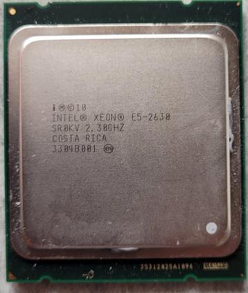 2 x XEON processor E5-2630 beschikbaar voor biedingen