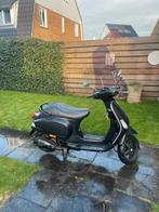 Vespa Sport Mat Zwart, Fietsen en Brommers, Scooters | Vespa, Maximaal 25 km/u, Benzine, 50 cc, Gebruikt