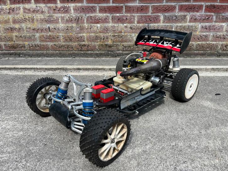 Hormann HT4 G4z Stage 3 26cc, Hobby en Vrije tijd, Modelauto's | 1:5 tot 1:12, Zo goed als nieuw, Auto, Ophalen of Verzenden