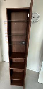 GODMORGON ikea badkamerkast bruin 16684 hoog, Ophalen, (Half)hoge kast, Minder dan 50 cm, Zo goed als nieuw