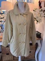 GOLD-Beige, quilted, warme jas Airfield, 40-42, ZGAN., Verzenden, Beige, Maat 42/44 (L), Zo goed als nieuw