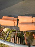 3 oranje kantpannen, Ophalen, Zo goed als nieuw, Minder dan 5 m², Dakpannen