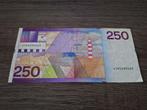 Biljet 250 gulden Vuurtoren, 1985, Postzegels en Munten, Bankbiljetten | Nederland, Ophalen of Verzenden, 250 gulden