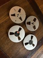 4x Spoelen voor Bandrecorder - Ampex & BASF, Ophalen of Verzenden, Onderdeel