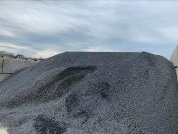 Basaltsplit voegsplit 2-5 mm antraciet zwart grind kiezel beschikbaar voor biedingen