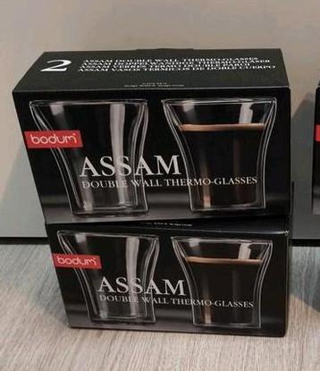 Theeglazen Bodum Assam nieuw 3x beschikbaar voor biedingen