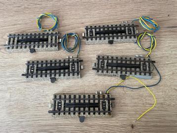 5 stuks Märklin ontkoppel-rail voor M-Rail nr 5112 - getest beschikbaar voor biedingen