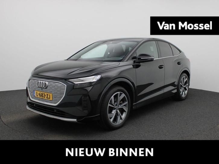 Audi Q4 Sportback e-tron 40 Launch edition 77 kWh | Apple Ca, Auto's, Audi, Bedrijf, Te koop, Q4 e-tron, ABS, Achteruitrijcamera