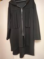 Zwart vest jasje met franjes, Maat 38/40 (M), Zwart, Ophalen of Verzenden, Zo goed als nieuw