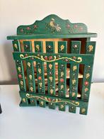 Vintage Houten Eierrekje met Handgeschilderde Decoratie, Huis en Inrichting, Ophalen of Verzenden, Gebruikt, Overige materialen