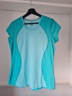 Nike sport t-shirt maat L blauw, gedragen, Kleding | Dames, Sportkleding, Nike, Blauw, Maat 38/40 (M), Ophalen of Verzenden