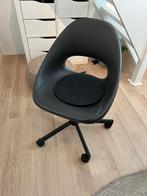 Leuke IKEA bureaustoel (incl kussentje), Ophalen, Gebruikt, Zwart