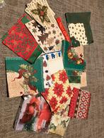 Servetten kerst, Ophalen of Verzenden, Zo goed als nieuw, Knutselwerk