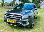 Ford Kuga 2.0 ST-line (uniek!), 242pk, 4WD, Powershift, 2018, 750 kg, 4 cilinders, Leder en Stof, USB