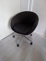 Ikea SKRUVSTA ronde bureaustoel zwart, Huis en Inrichting, Bureaustoelen, Ophalen, Gebruikt, Zwart, Bureaustoel