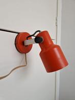 Vintage wandlamp of spot Philips model NWS 83 oranje, Huis en Inrichting, Lampen | Wandlampen, Ophalen of Verzenden, Zo goed als nieuw