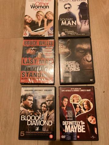 6 DVD's Amerikaanse Films beschikbaar voor biedingen