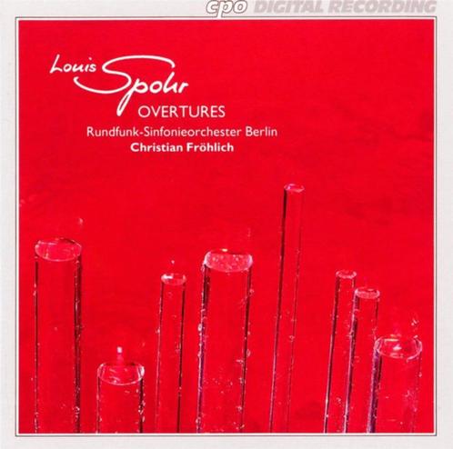 SPOHR Overtures CD FRÖHLICH CPO, Cd's en Dvd's, Cd's | Klassiek, Zo goed als nieuw, Orkest of Ballet, Romantiek, Ophalen of Verzenden