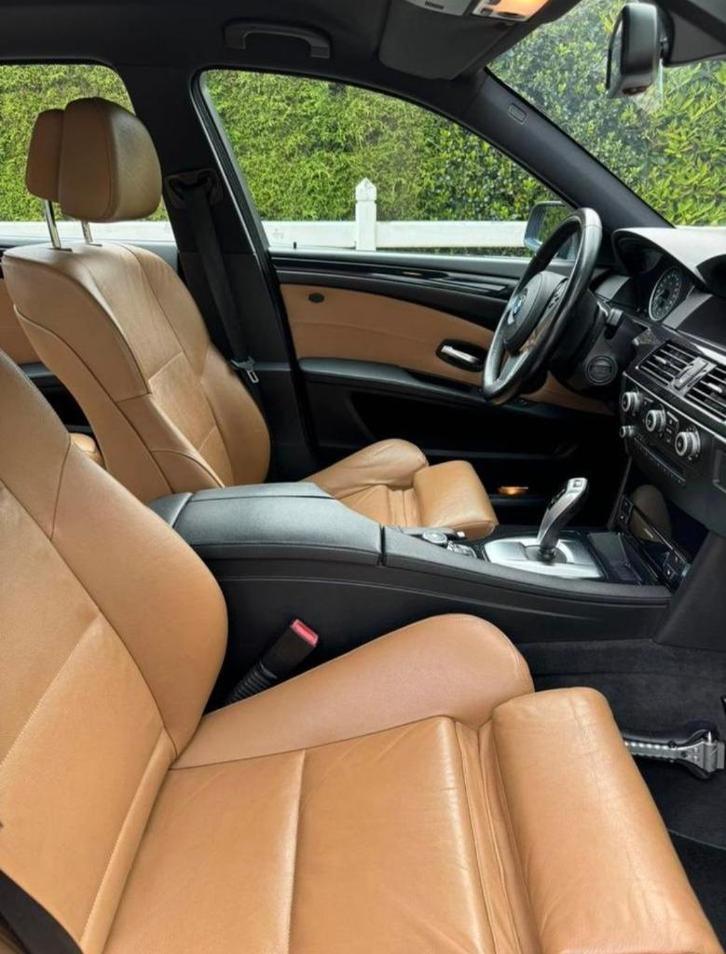 BMW 5-Serie 2.5 I 523 AUT 2006 Zwart, Auto's, BMW, Particulier, 5-Serie, Benzine, D, Sedan, Automaat, Origineel Nederlands, Zwart