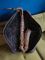 Zilverkleurige Weltklang Tenor Saxofoon, Muziek en Instrumenten, Blaasinstrumenten | Saxofoons, Gebruikt, Ophalen, Tenor