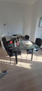 Eettafel met 4 stoelen - Ophalen zaterdag, Ophalen of Verzenden