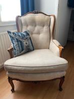 2 fauteuils Lodewijk, Ophalen, Hout, Gebruikt, 75 tot 100 cm
