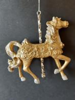 Carrousel gouden paard kerstornament Kurt S. Adler, Diversen, Verzenden, Nieuw