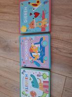 3 voelwoordenboekjes kleuren, woordjes en dieren NIEUW, Ophalen of Verzenden