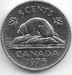 5  cent  1975  Canada. km. 60.1, Postzegels en Munten, Munten | Amerika, Ophalen of Verzenden, Losse munt, Noord-Amerika