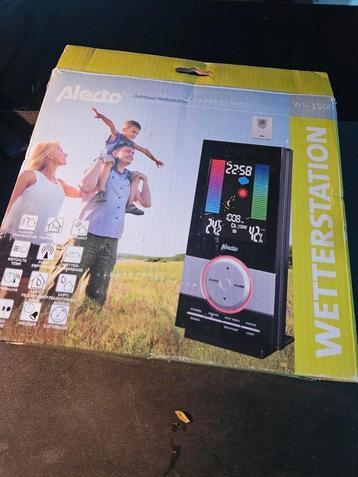 Alecto WS-1500 draadloos weerstation ( zwart ) nieuw in doos beschikbaar voor biedingen
