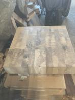 snijplank / hakblok kops hout op maat mogelijk €50.-, Ophalen, Zo goed als nieuw