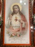 Oude Relikwie met Afbeelding van Jezus, Antiek en Kunst, Antiek | Religie, Ophalen of Verzenden