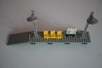Vintage Lego trein perron met lichtmasten, Ophalen of Verzenden, Gebruikt, Complete set, Lego