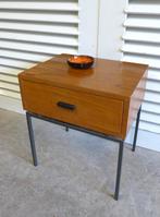 mooi retro vintage lade  nachtkastje, Minder dan 45 cm, 55 tot 70 cm, Gebruikt, Hout