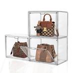 3 x stapelbare acrylboxen voor tassen/hoeden/schoenen etc., Verzenden, Nieuw
