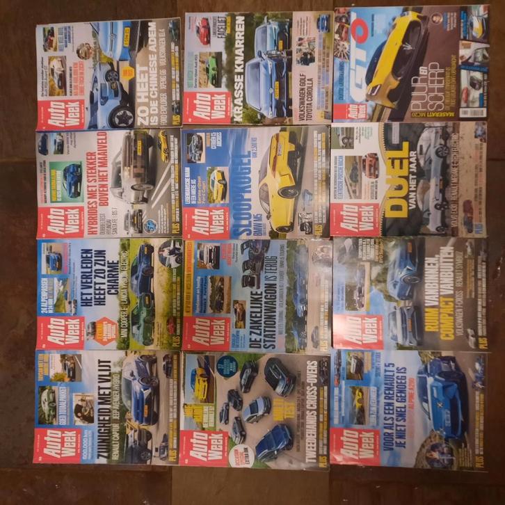 Set van 10 Autoweek edities uit het vierde kwartaal van 2024, Boeken, Tijdschriften en Kranten, Zo goed als nieuw, Ophalen of Verzenden