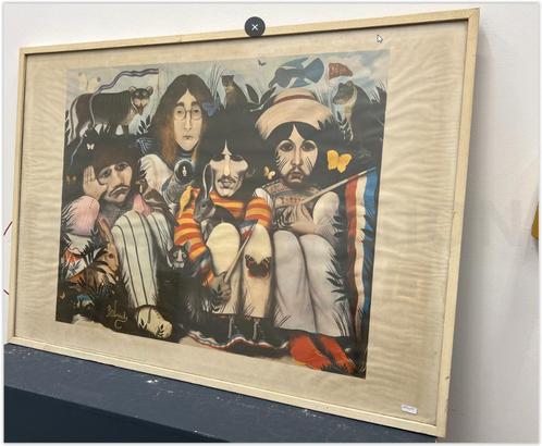 zeldzame Albumhoes v 10e album van de Beatles., Antiek en Kunst, Kunst | Litho's en Zeefdrukken, Ophalen of Verzenden