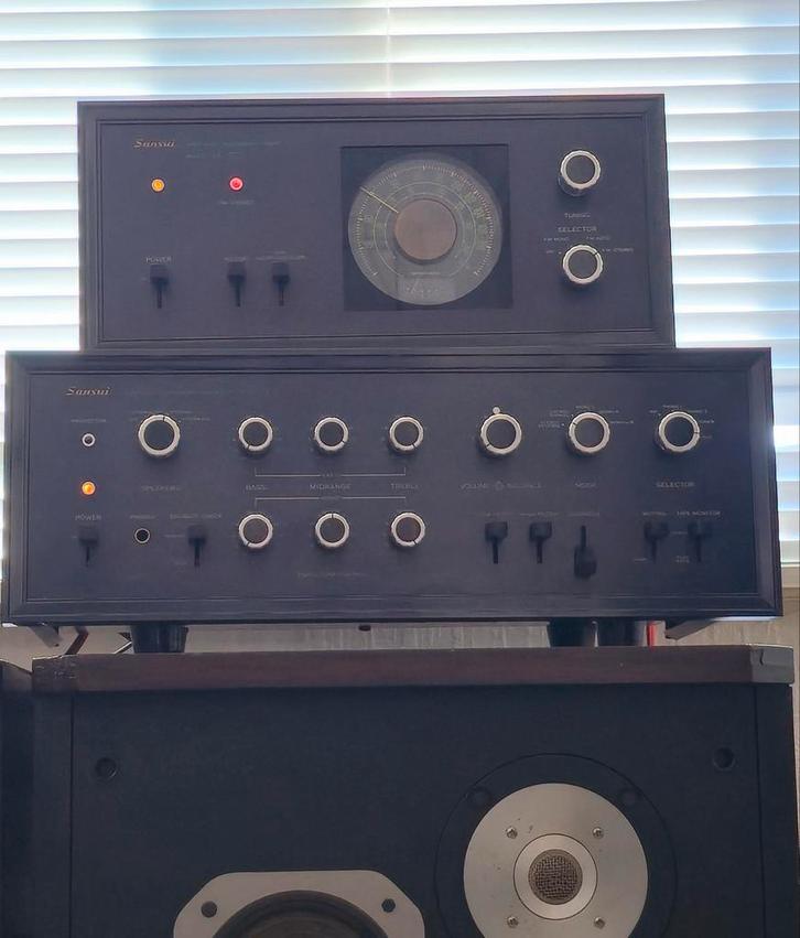Sansui AU-777A&TU-777, Audio, Tv en Foto, Versterkers en Receivers, Zo goed als nieuw, Overige merken, Ophalen of Verzenden