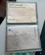 Handleiding golf1 cabriolet, Auto diversen, Handleidingen en Instructieboekjes, Ophalen of Verzenden