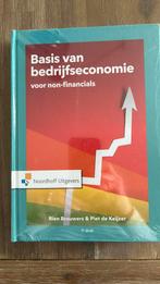 Basis van bedrijfseconomie voor non financials, Nieuw, Ophalen of Verzenden, Piet de Keijzer; Rien Brouwers