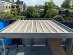 Stalen Overkapping gedemonteerd, Tuin en Terras, Overkappingen, Ophalen, Gebruikt, Overige typen