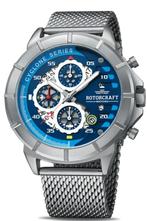 Heren horloge Rotocraft RC4905 Cyclone, Overige merken, Leer, Staal, Polshorloge
