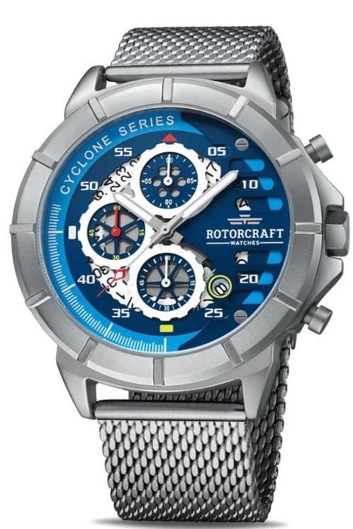 Heren horloge Rotocraft RC4905 Cyclone, Sieraden, Tassen en Uiterlijk, Horloges | Heren, Nieuw, Polshorloge, Overige merken, Staal