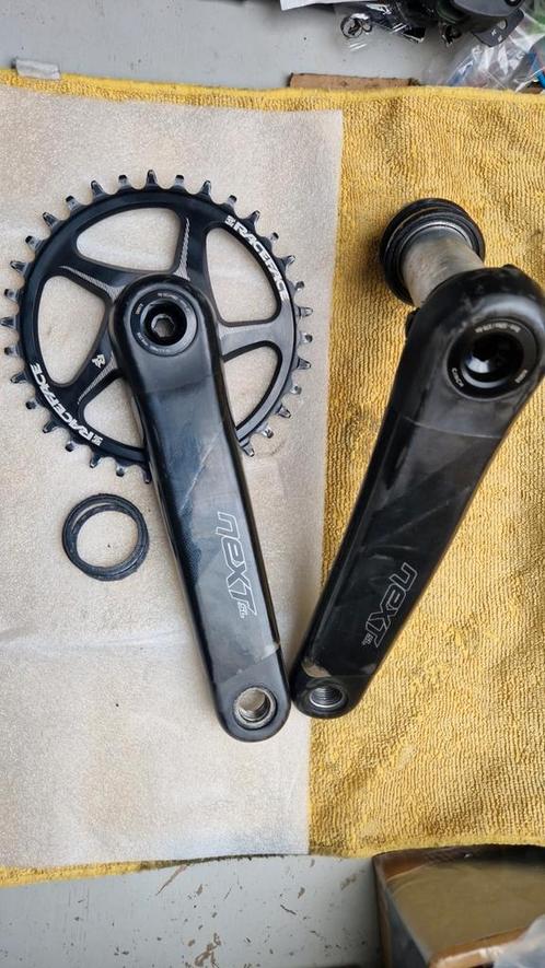 Race Face Next SL carbon crank boost, Fietsen en Brommers, Fietsonderdelen, Zo goed als nieuw, Mountainbike, Crankstel of Pedalen