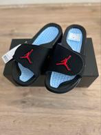 Jordan Hydro V Slides Black Fire Red Silver – Size EU 40, Kleding | Heren, Ophalen of Verzenden