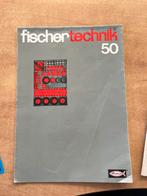 Fischer Technik bouwboekjes "50" en "mot1", Ophalen of Verzenden, Gebruikt, Bouwen