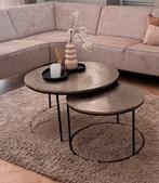 Richmond salontafels, Ophalen, 50 tot 100 cm, Rond, Zo goed als nieuw