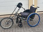 Handbike met rolstoel ultralight titanium, Gebruikt, Nvt, Handbewogen rolstoel, Inklapbaar