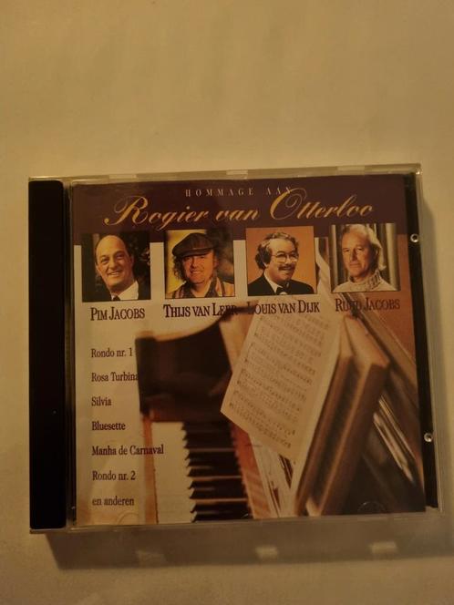 Pim Jacobs/Thijs van Leer - Hommage aan Rogier van Otterloo., Cd's en Dvd's, Cd's | Jazz en Blues, Gebruikt, Jazz, 1980 tot heden